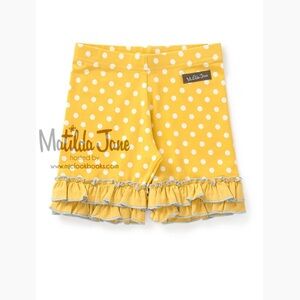 Matilda Jane “School Bus” Ruffle Shorts